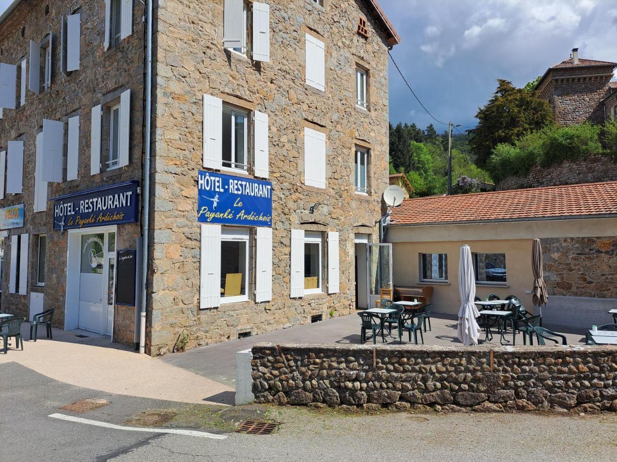 Hotel le payanké ardéchois Saint-Martin-de-Valamas Exterior foto